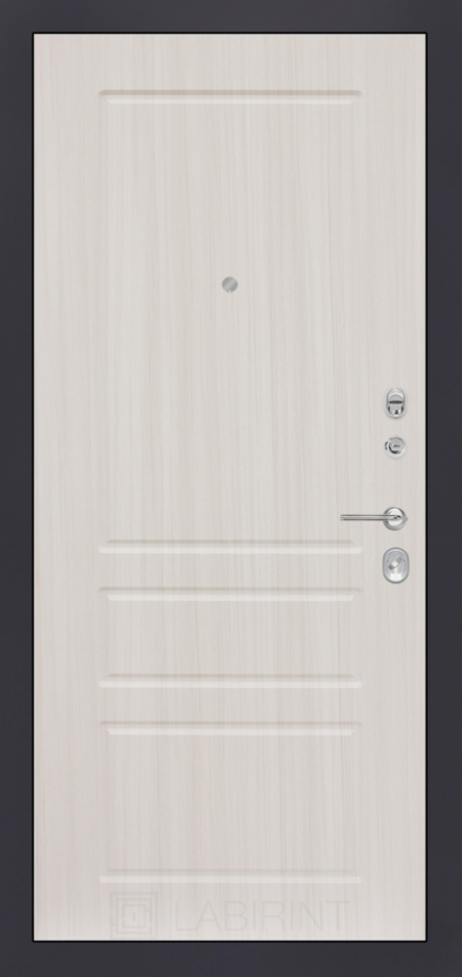 Входная дверь Labirint Urban 03, Цвет "Сандал белый"